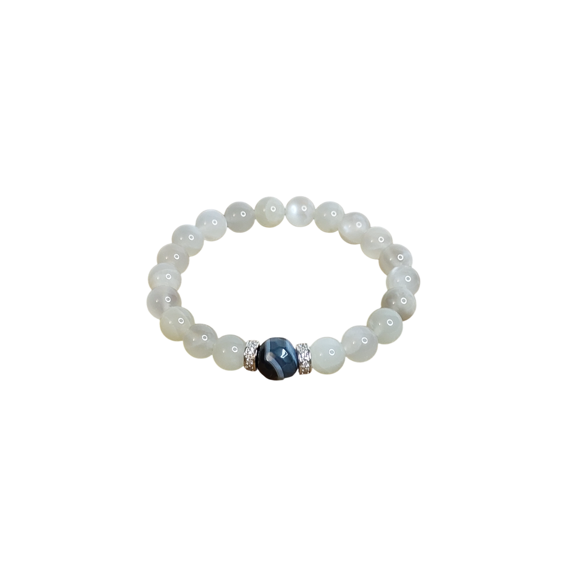 Браслет з місячним каменем